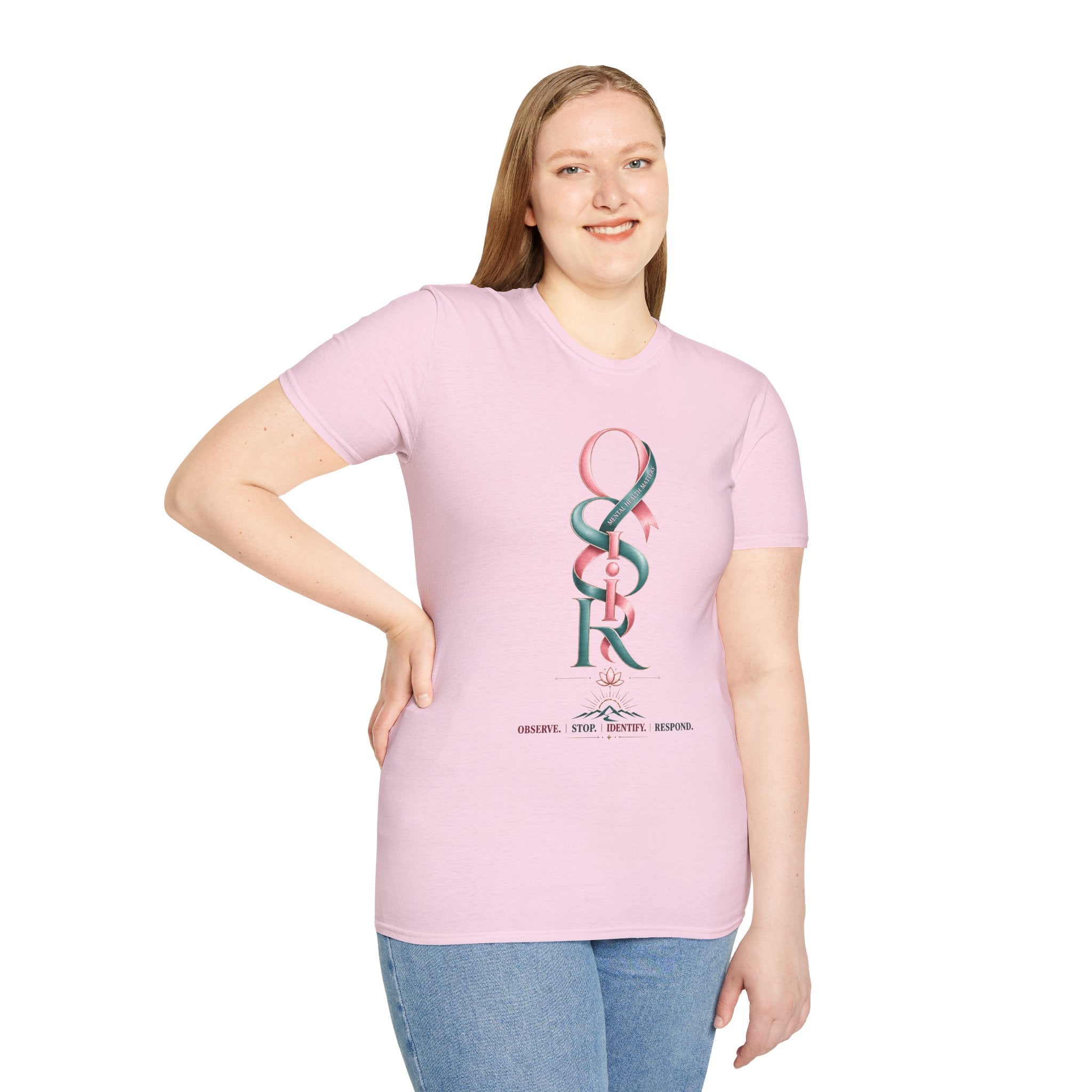 OS.I.R.  Pastel Typography Tee