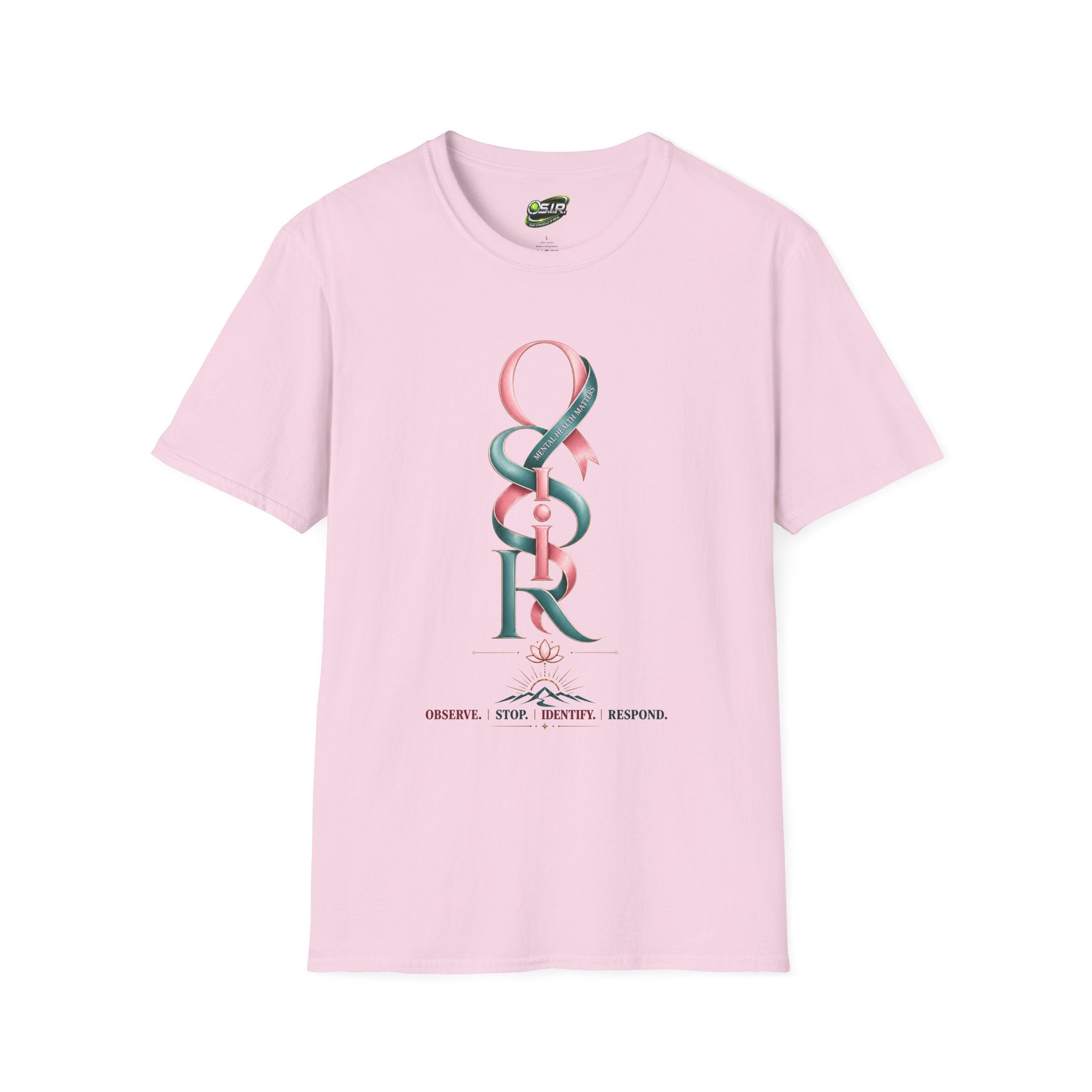 OS.I.R.  Pastel Typography Tee