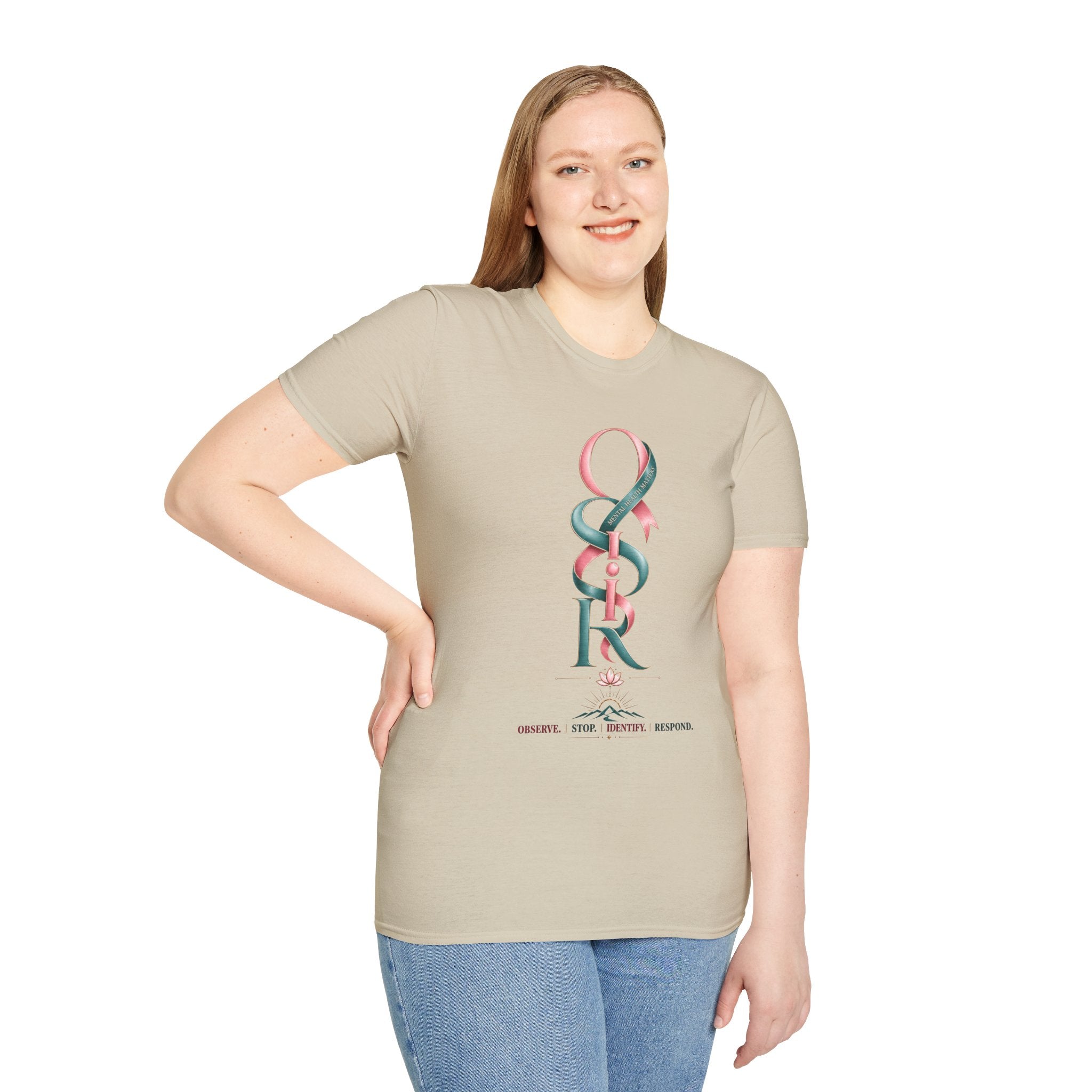 OS.I.R.  Pastel Typography Tee