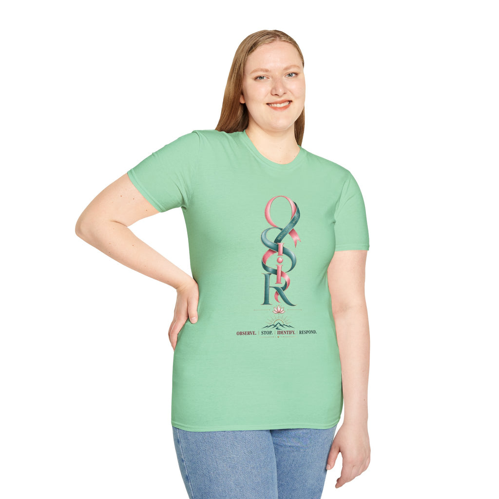 OS.I.R.  Pastel Typography Tee