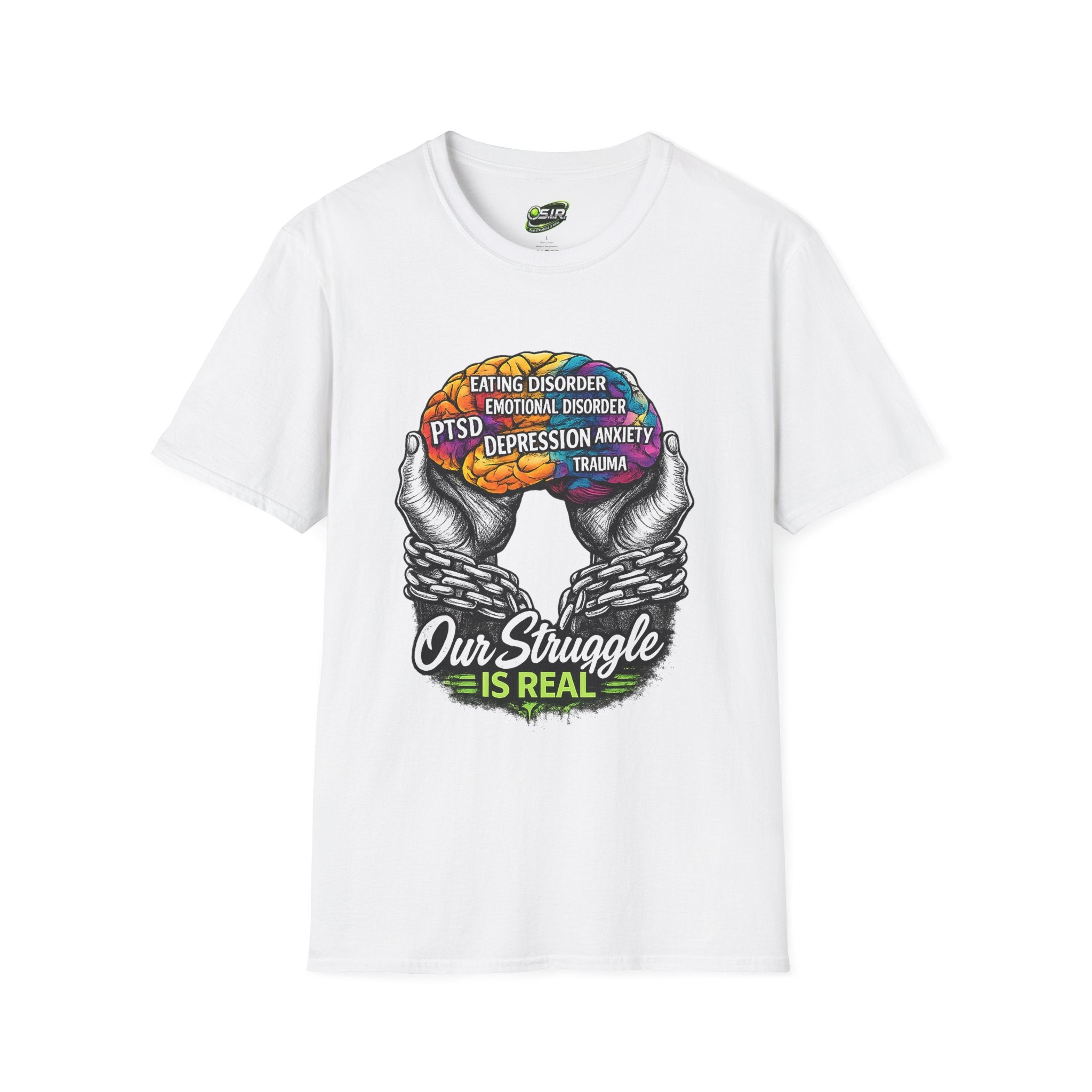 Mental Health Awareness T-Shirt — "Our Struggle Is Real"