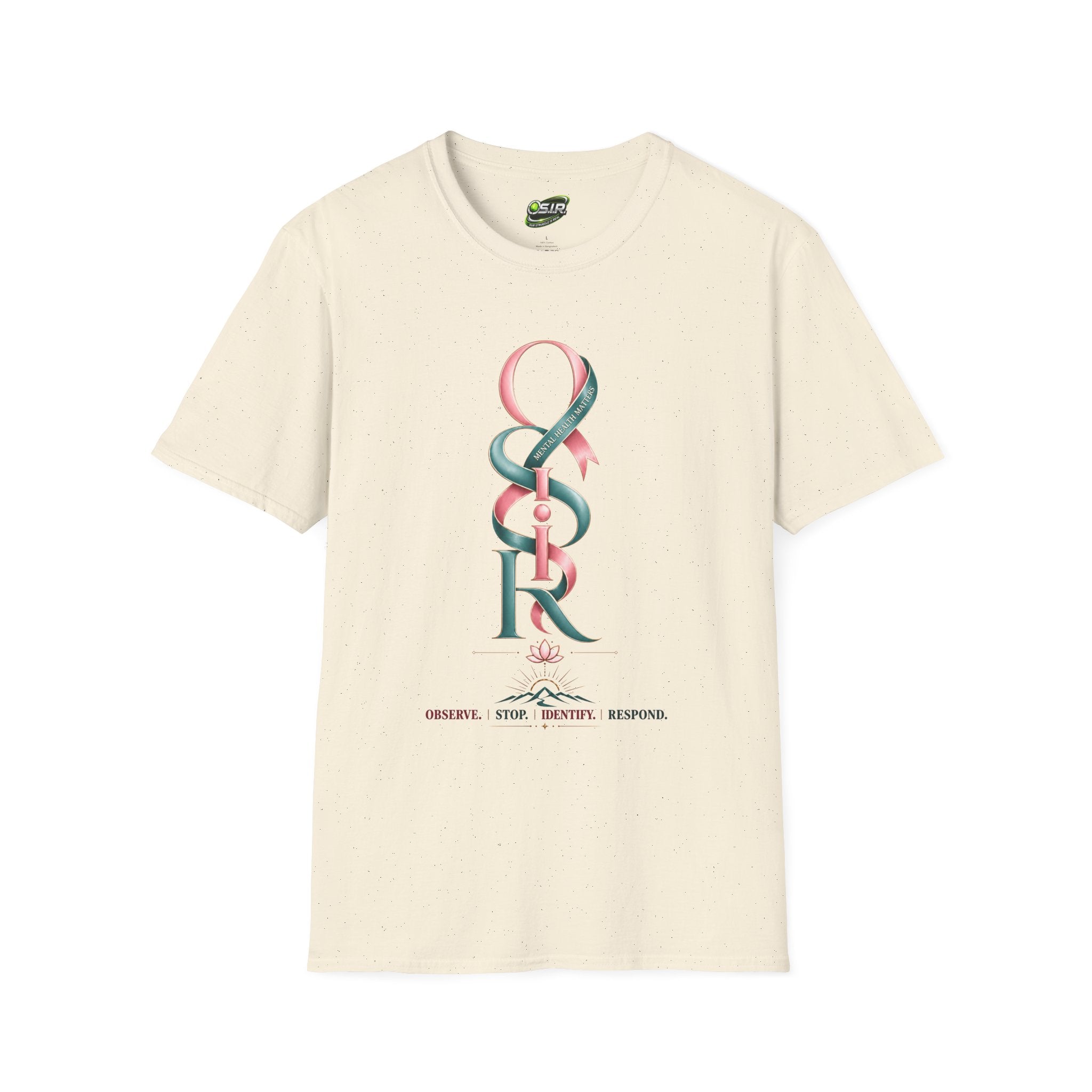 OS.I.R.  Pastel Typography Tee