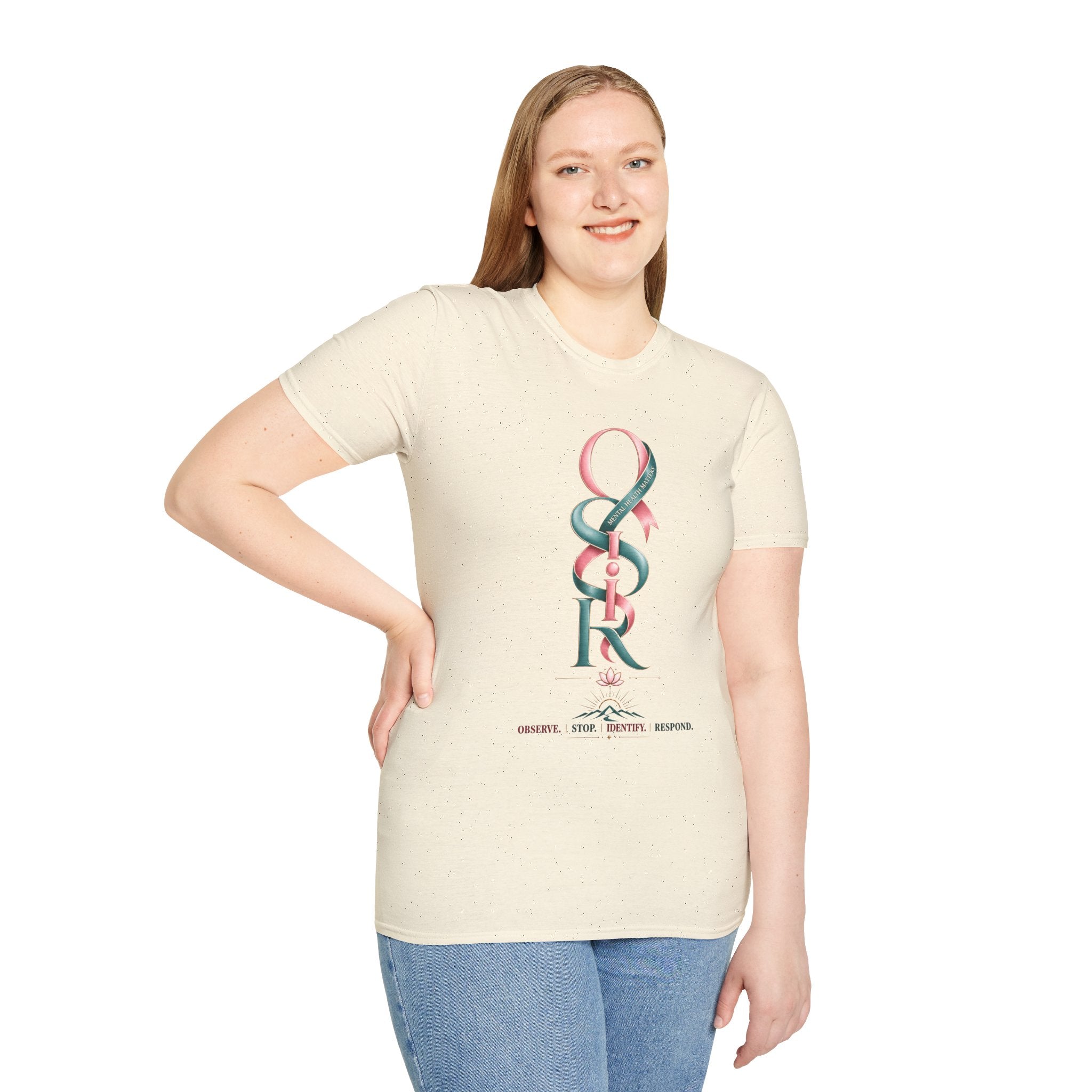 OS.I.R.  Pastel Typography Tee