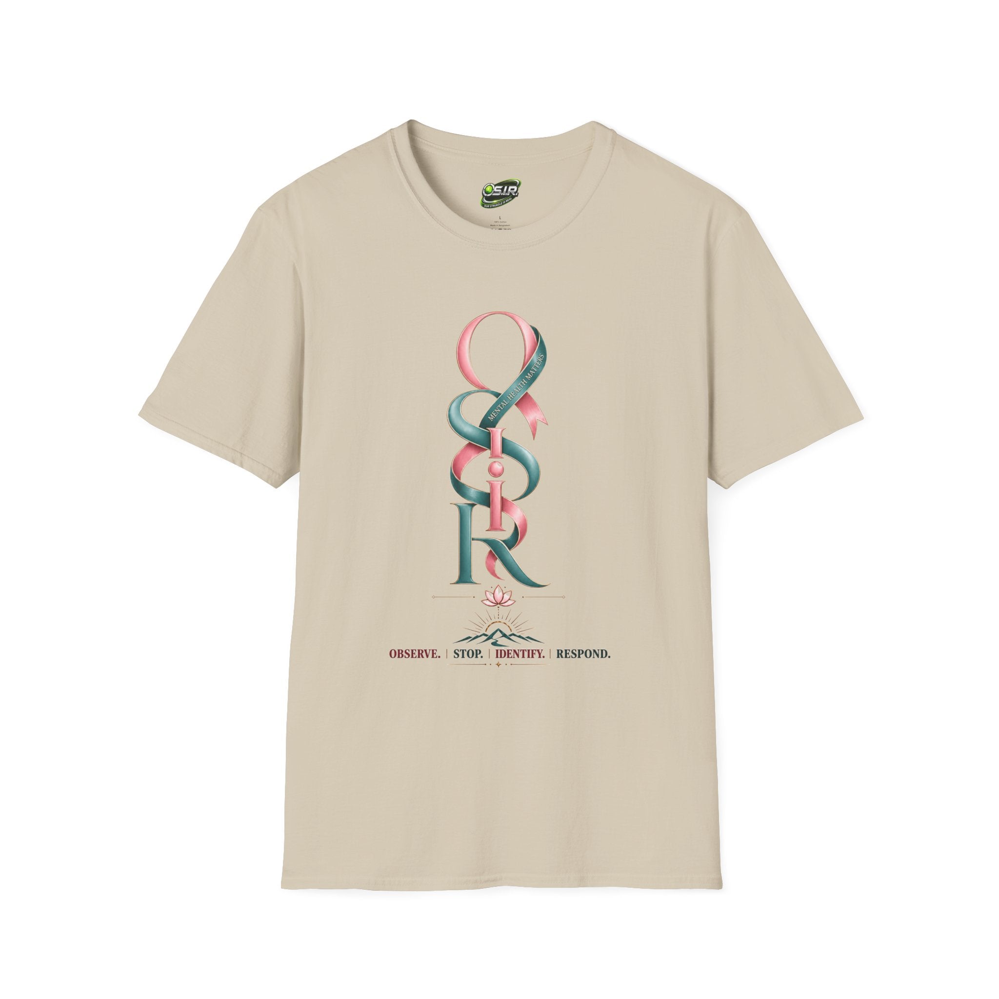 OS.I.R.  Pastel Typography Tee