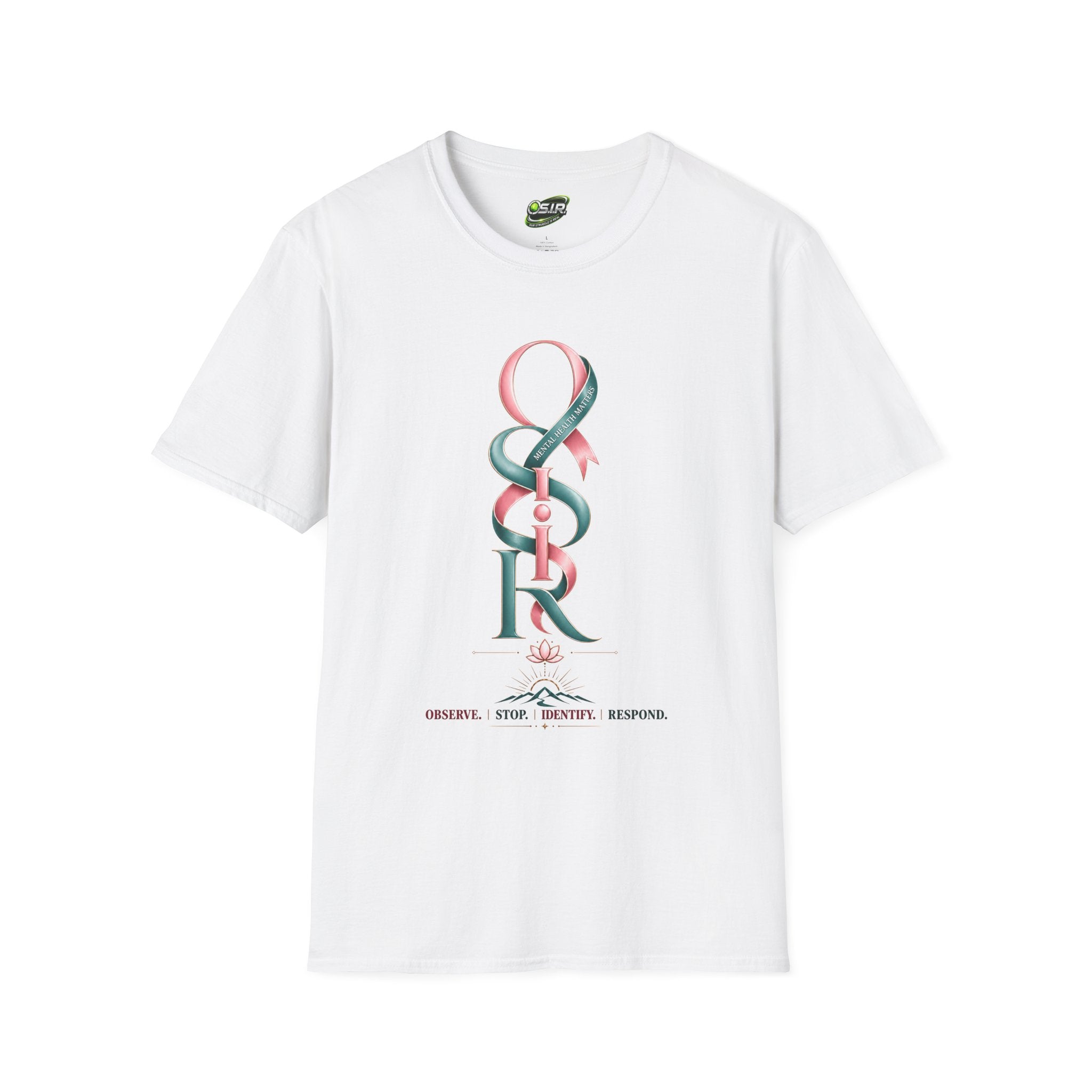OS.I.R.  Pastel Typography Tee
