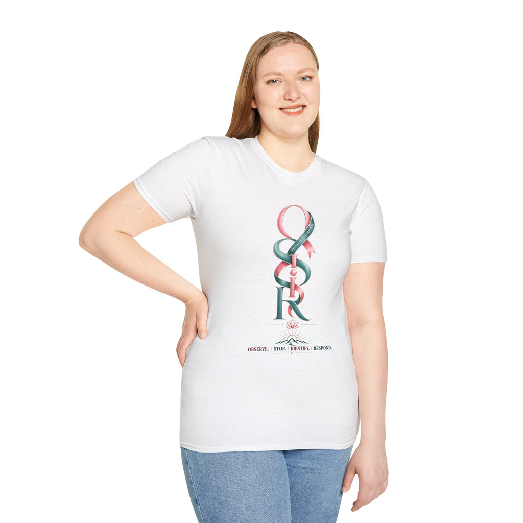 OS.I.R.  Pastel Typography Tee