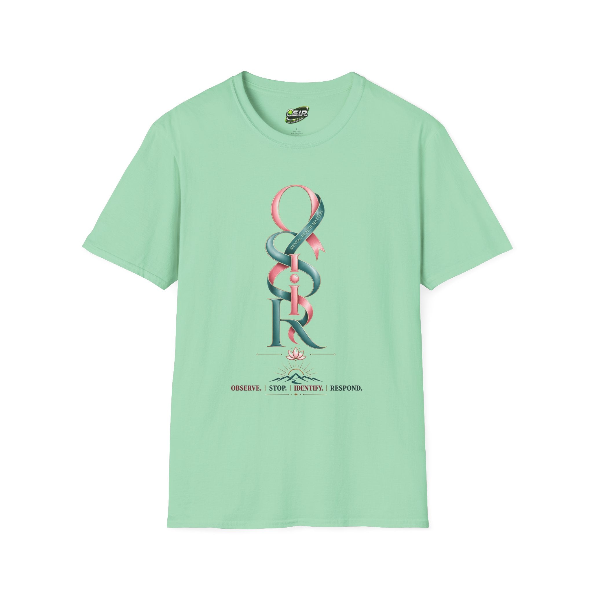 OS.I.R.  Pastel Typography Tee